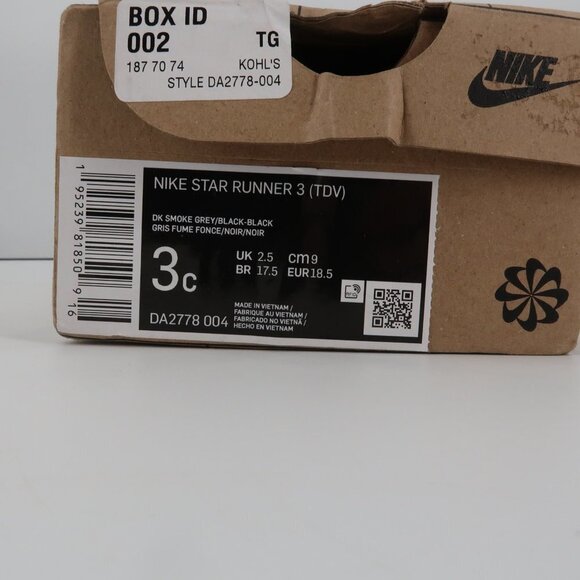 Nike Star Runner 4 Toddler Sneakers Size 3C - Picture 2 of 7